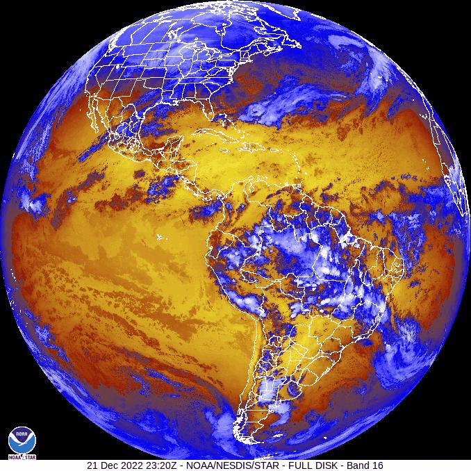 NOAA WEATHER SATELLITE EAST